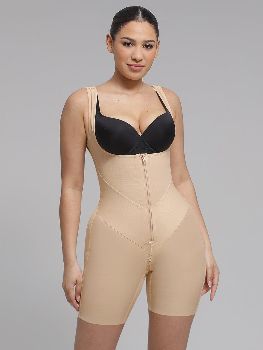 Post-Surgery Peach Butt Full Body Shaper Light Skin 1