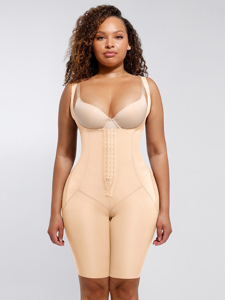 Post-Surgery U-Shaped 3-Row Body Shaper Light Skin 1
