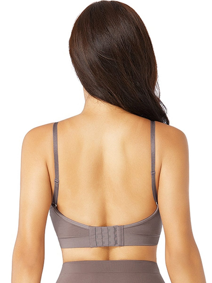 Adjustable Strap Push-Up Shapewear Bra Black 2