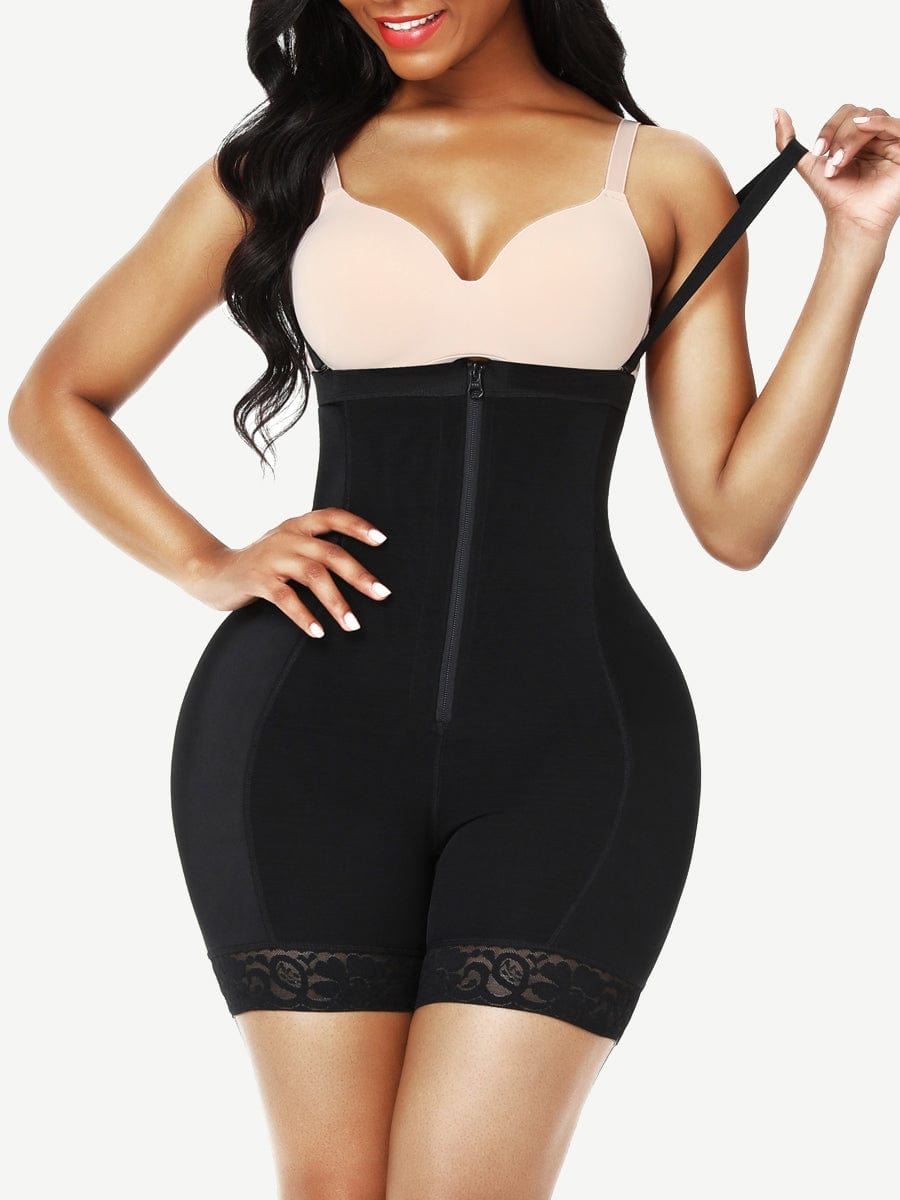 Lace Butt Lifter With Removable Pads Black 2