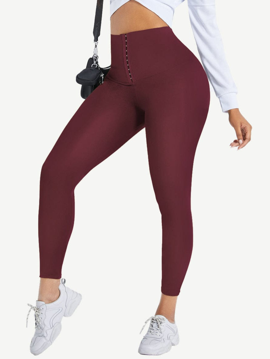 High-Waist Full-Length Pant Shaper Black 1