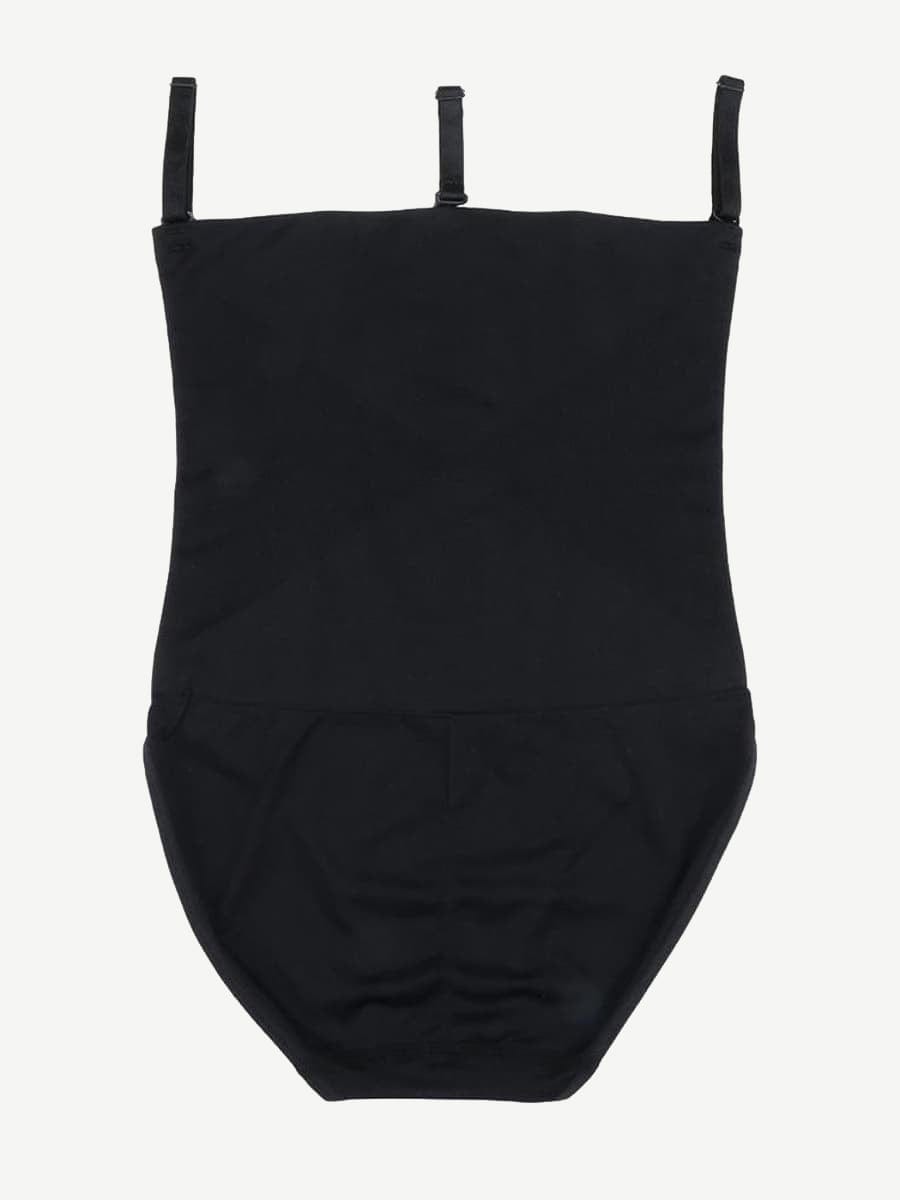 High-Elasticity Buckle Panty Shaper Black 2