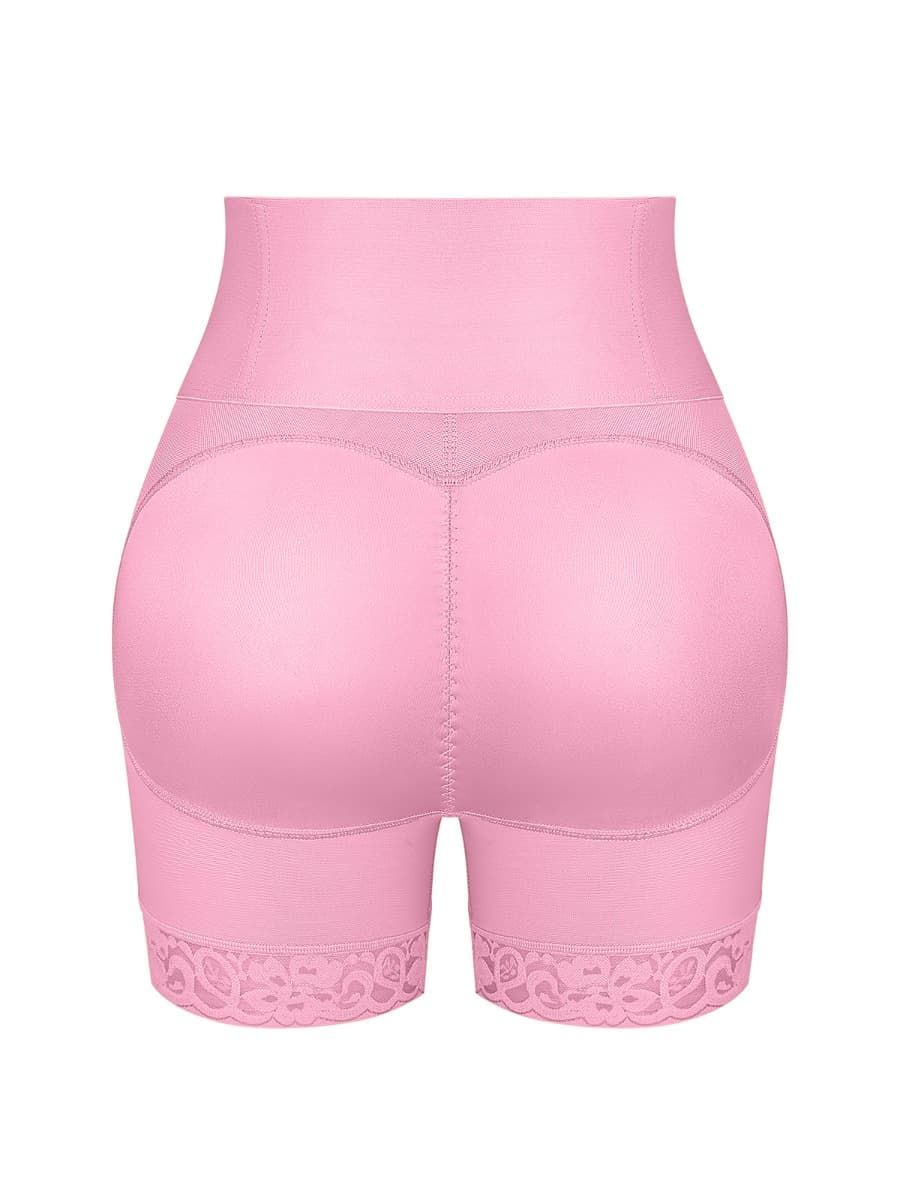 Butt Lifter Tummy Control Mid-Thigh Shaper Shorts Black 2