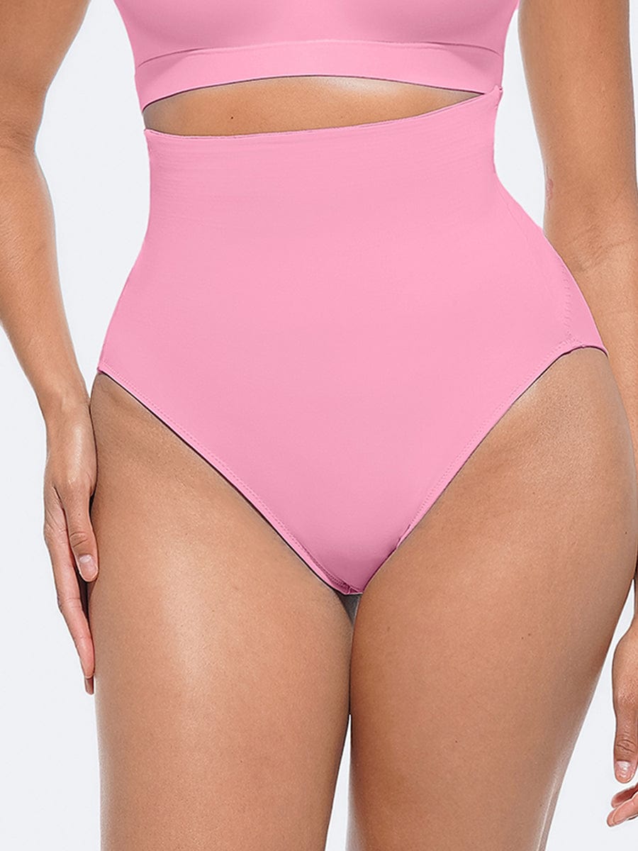 High-Waist Antibacterial Shaping Panties Black 2
