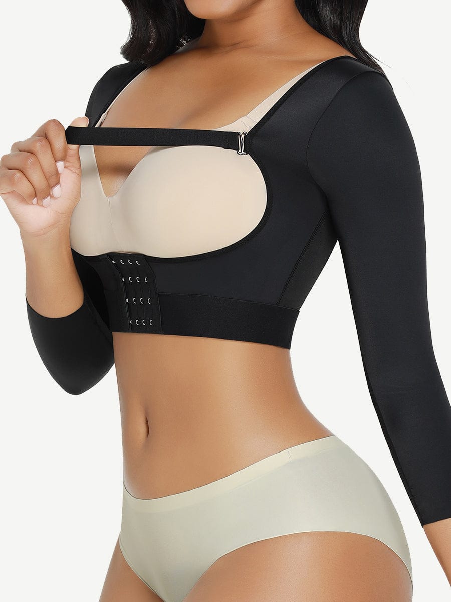 Anti-Shake Post-Surgery Chest Support Top Dark Skin 3