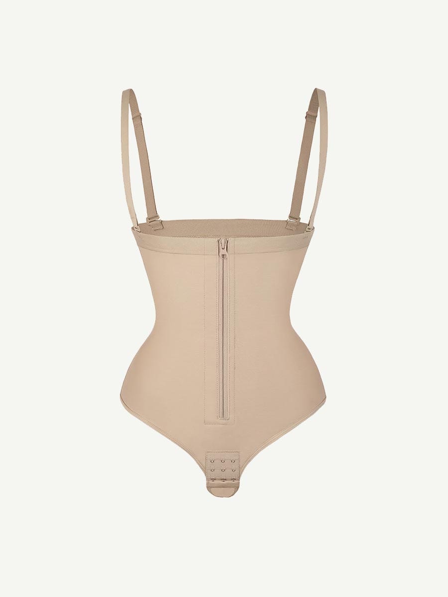 High-Waist Thong Panty Shapewear Plus Size Light Skin 3
