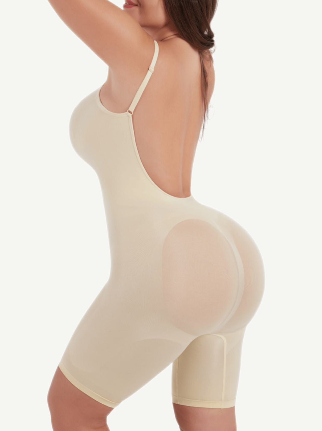 Covered Open-Back Boxer Bodysuit 1