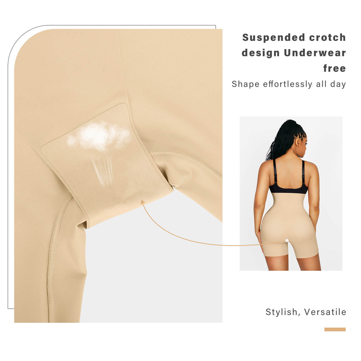 High-Waist Butt Lifter With Buttock Pads 13