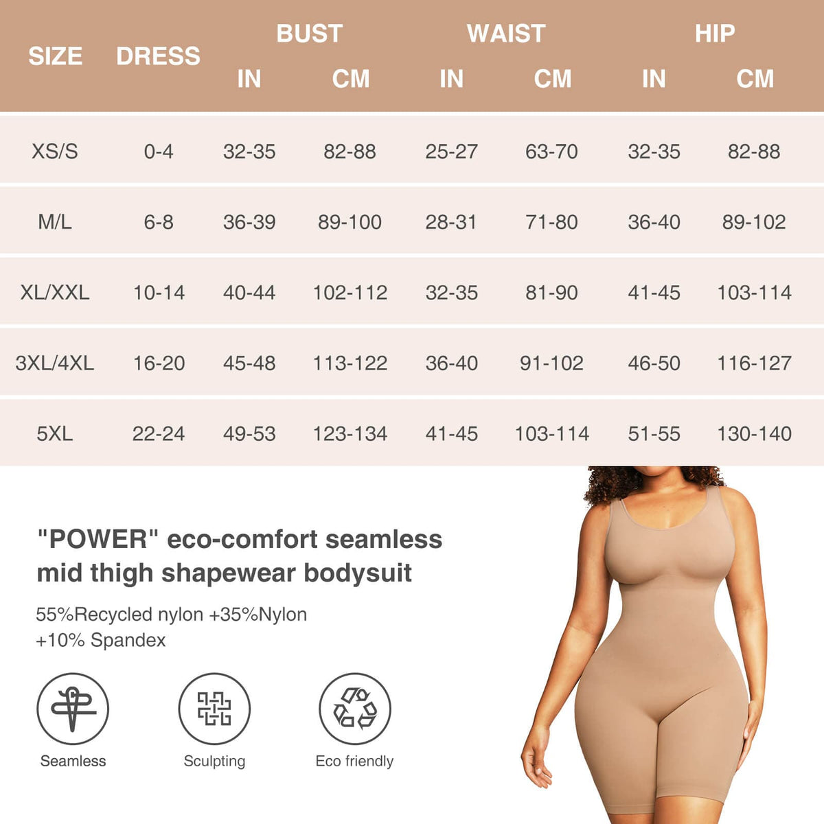 Eco-Friendly Outerwear Jumpsuit Shapewear 23