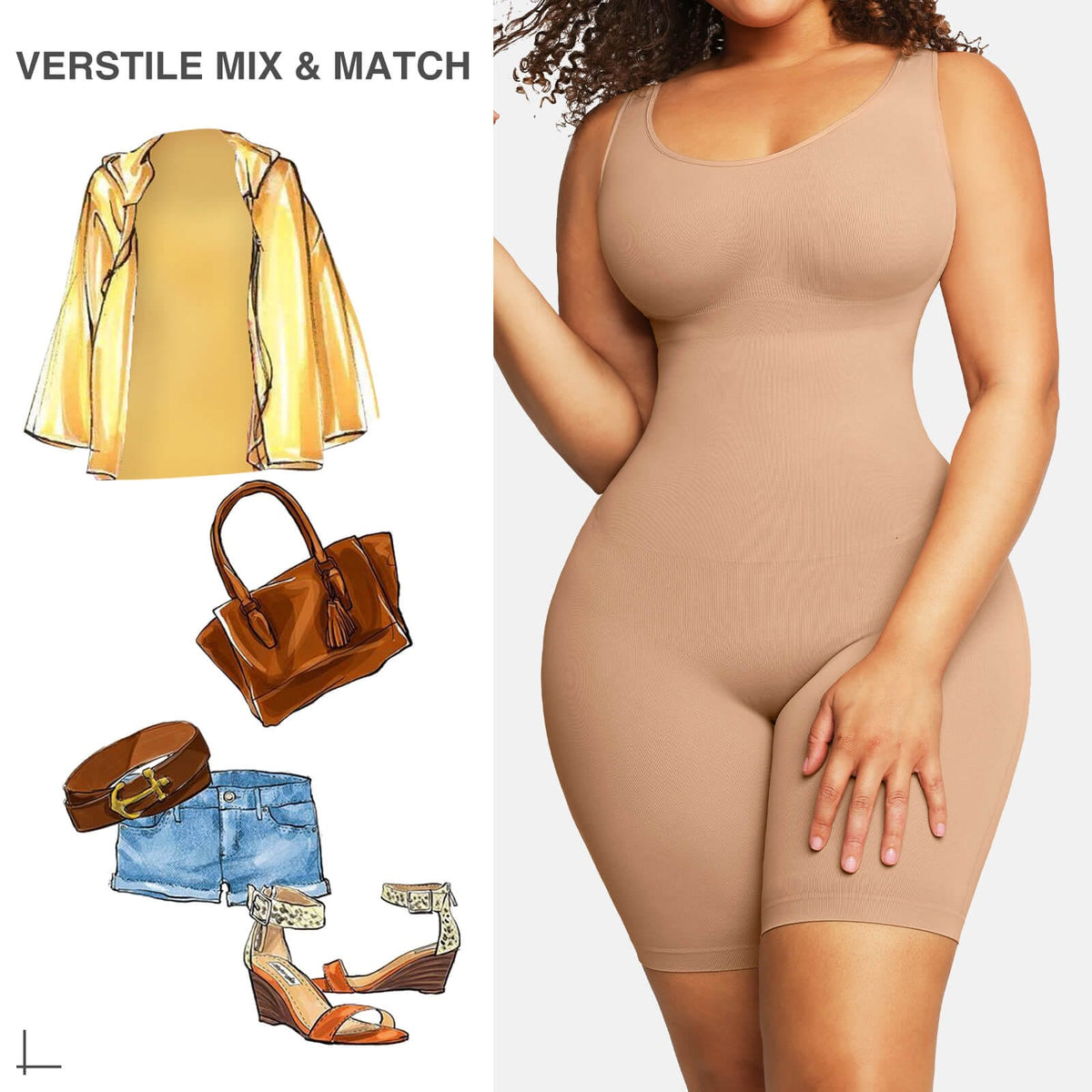 Eco-Friendly Outerwear Jumpsuit Shapewear 22