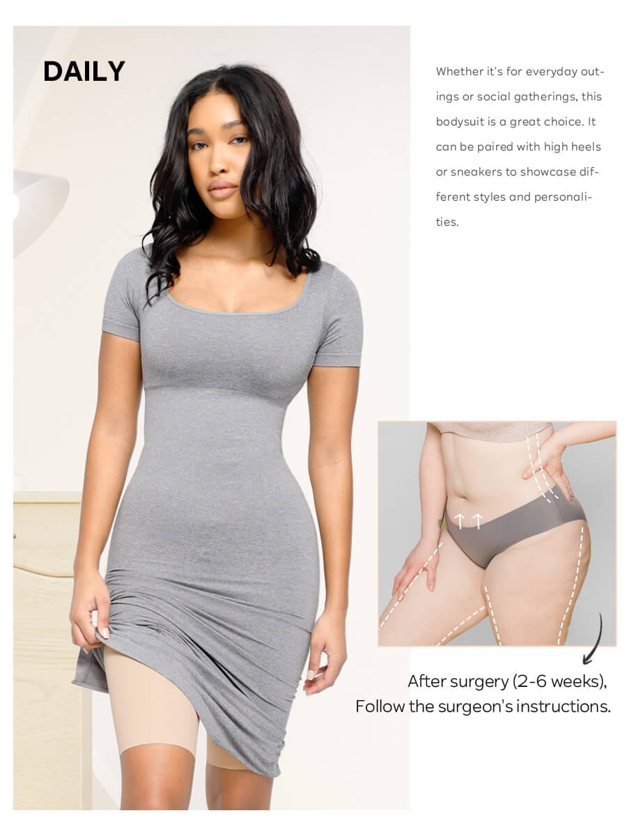Post-Surgery U-Shaped 3-Row Body Shaper 9