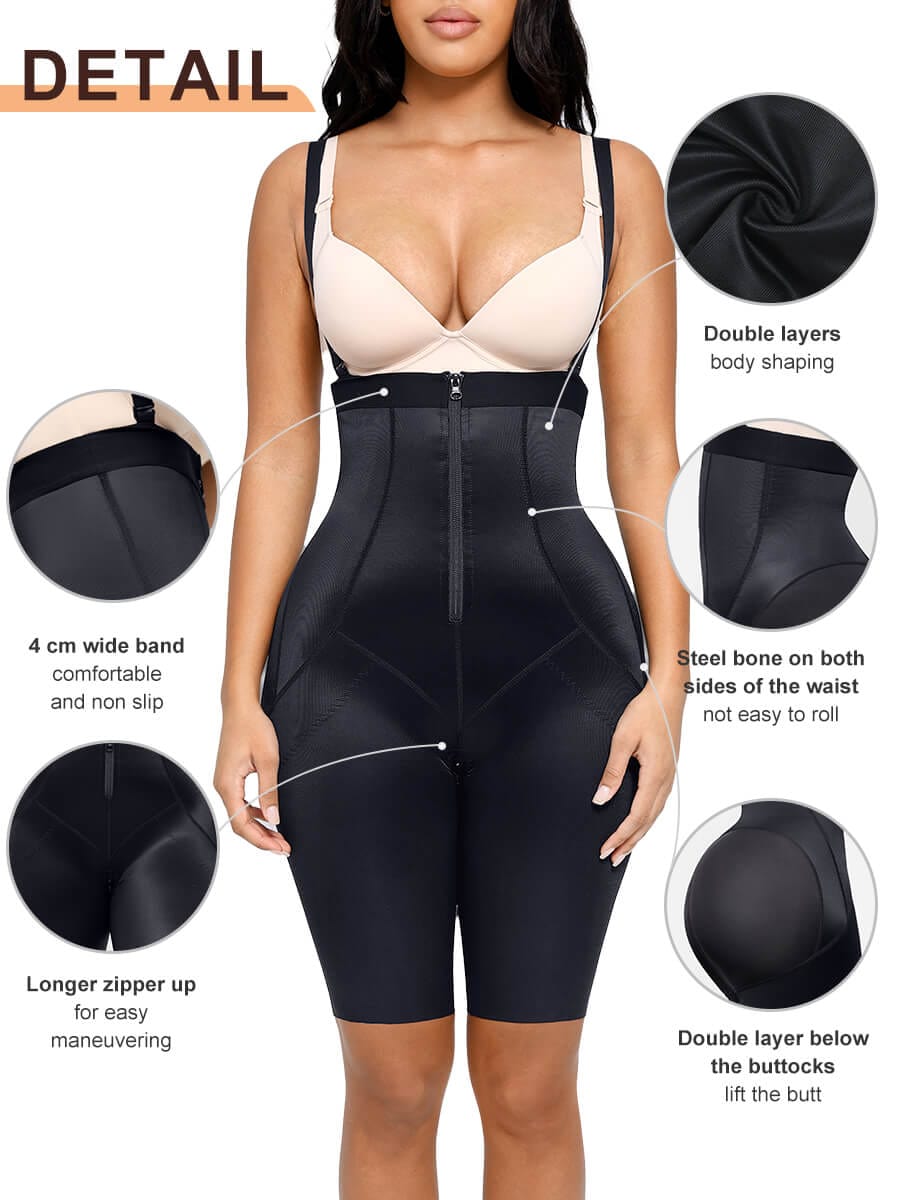 Post-Surgery Front Zip Body Shaper 19
