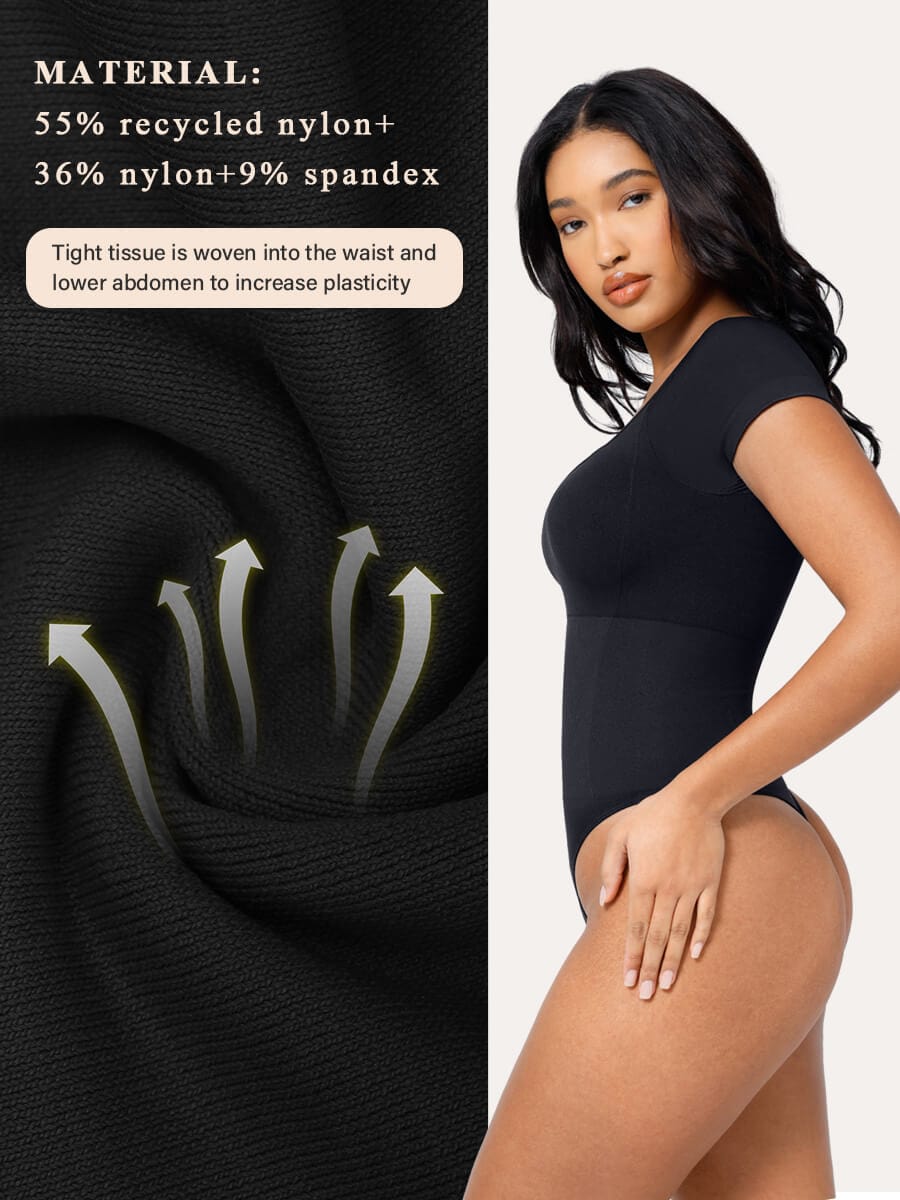Eco-Friendly Square Neck Shaping Jumpsuit 13