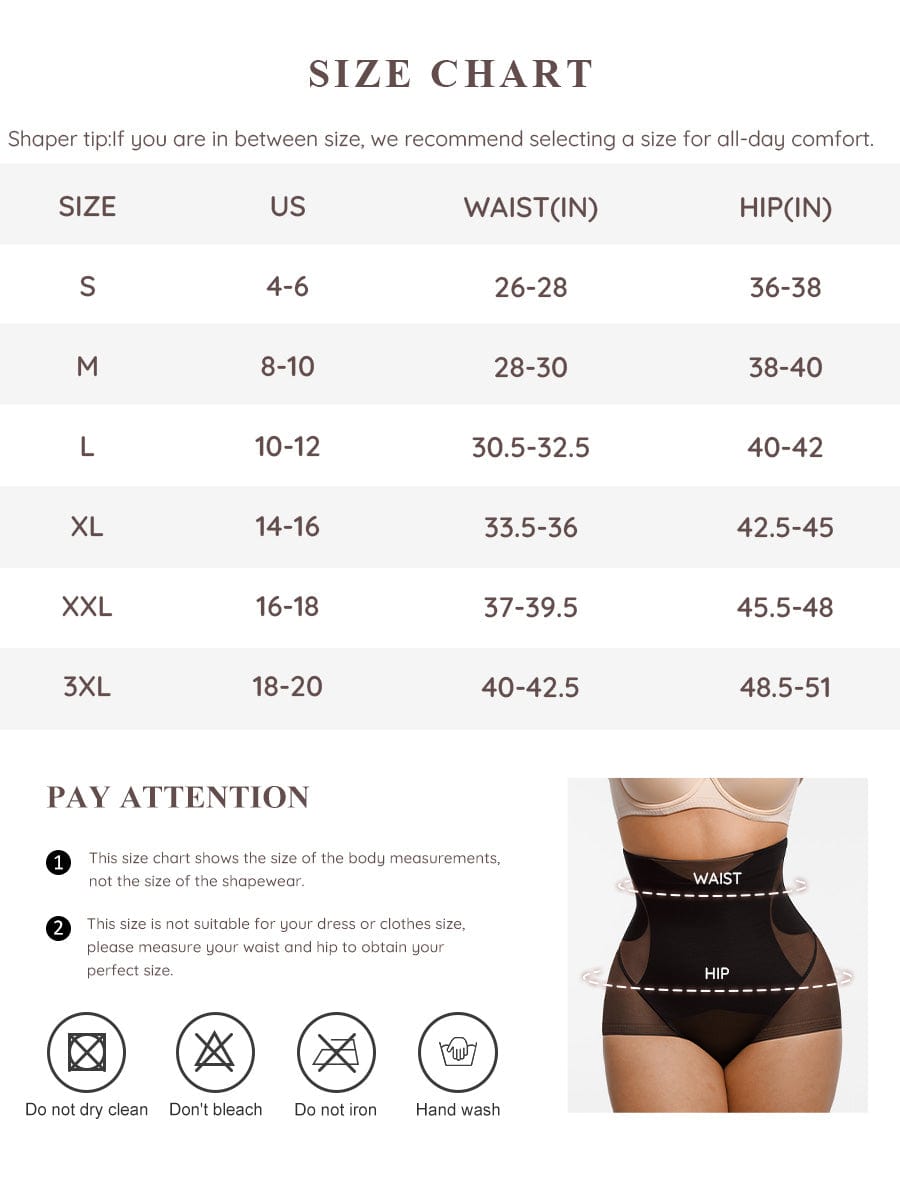 High-Waisted Tummy Control Brief 6