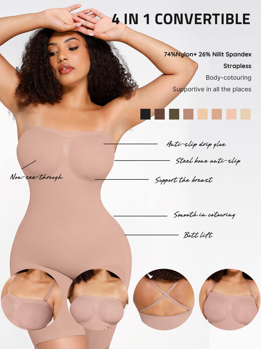 Strapless Butt-Lifting Tummy Control Shapewear 24