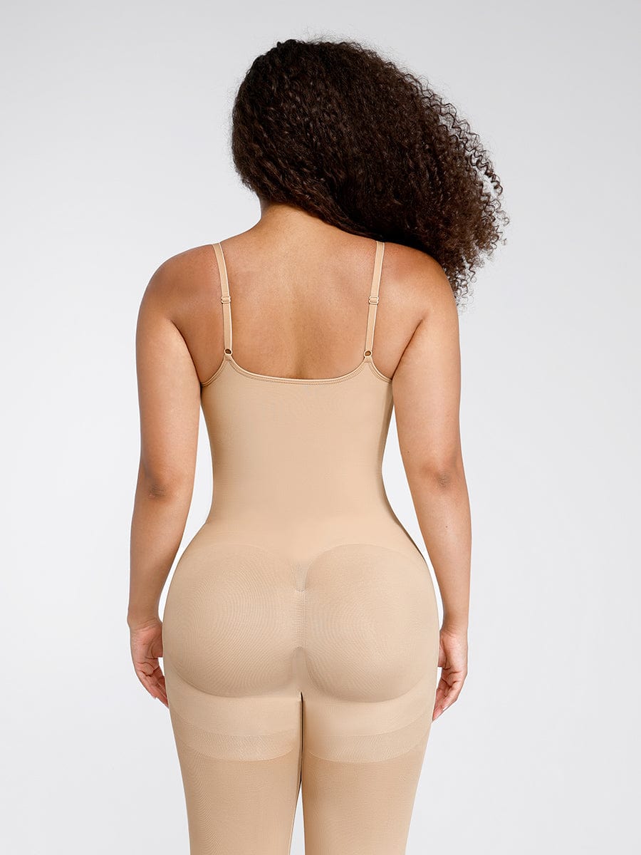 Seamless Full-Length Body Shaper Black 2