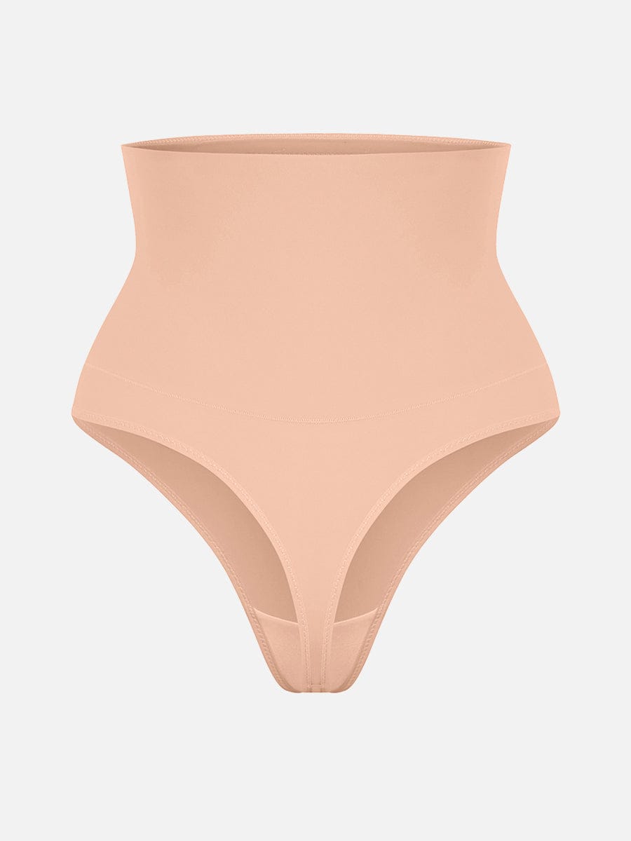 High-Waist Tummy Control Thong Panties 11