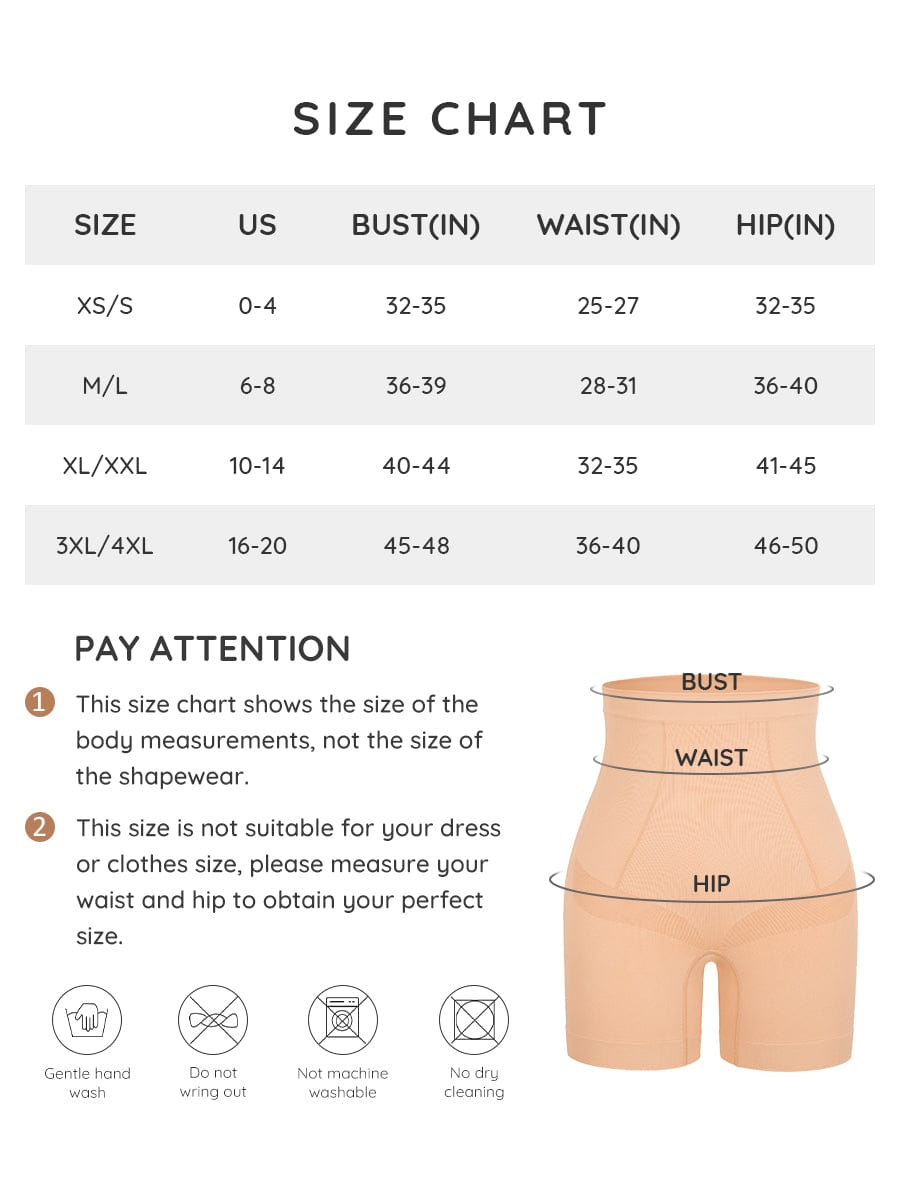 Seamless Mid-Waist Tummy Control Boyshorts 54