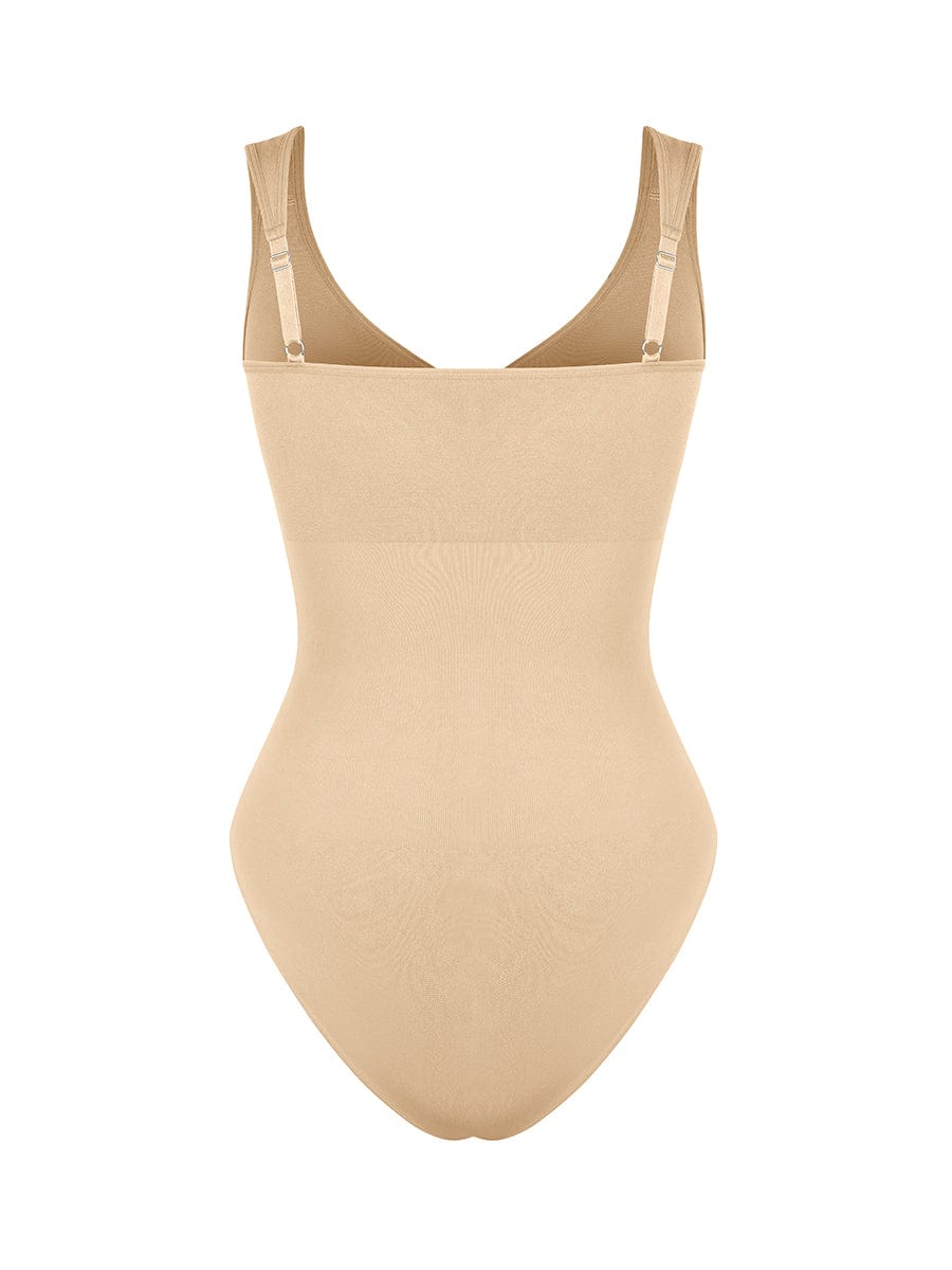 Diamond Neck Bust Support Panty Bodysuit 32