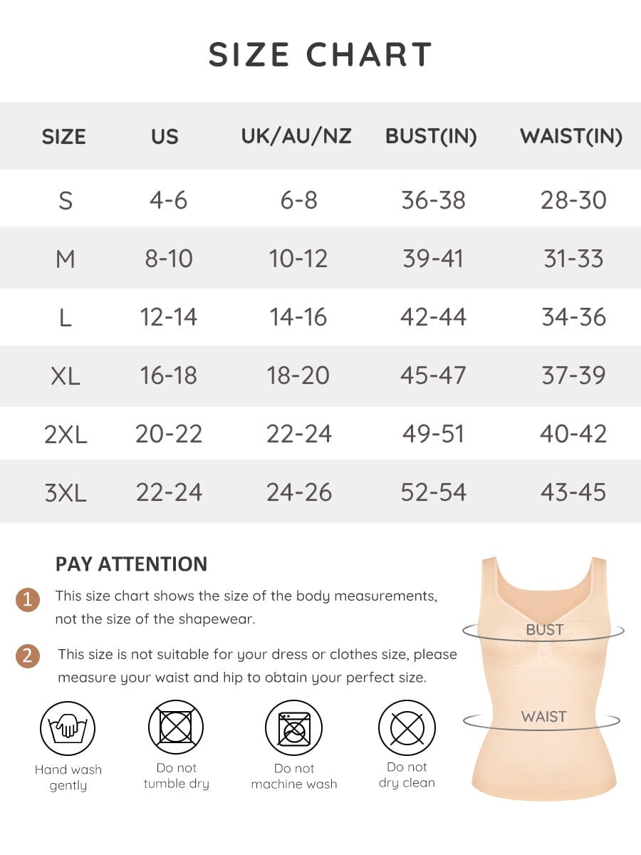 Diamond Neckline Bust Support Tank Top 3