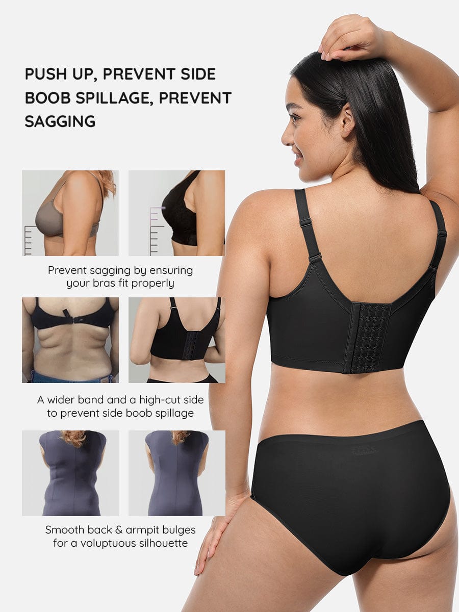 Underwire Push-Up Full Coverage Bra 5