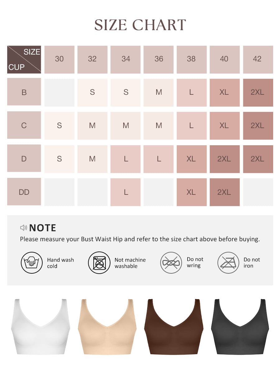Seamless Back Fat Reduction Inner Bra 13