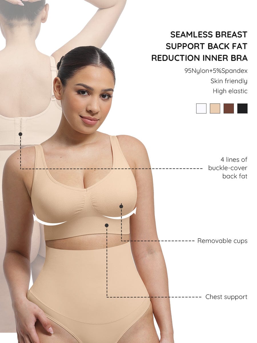 Seamless Back Fat Reduction Inner Bra 9