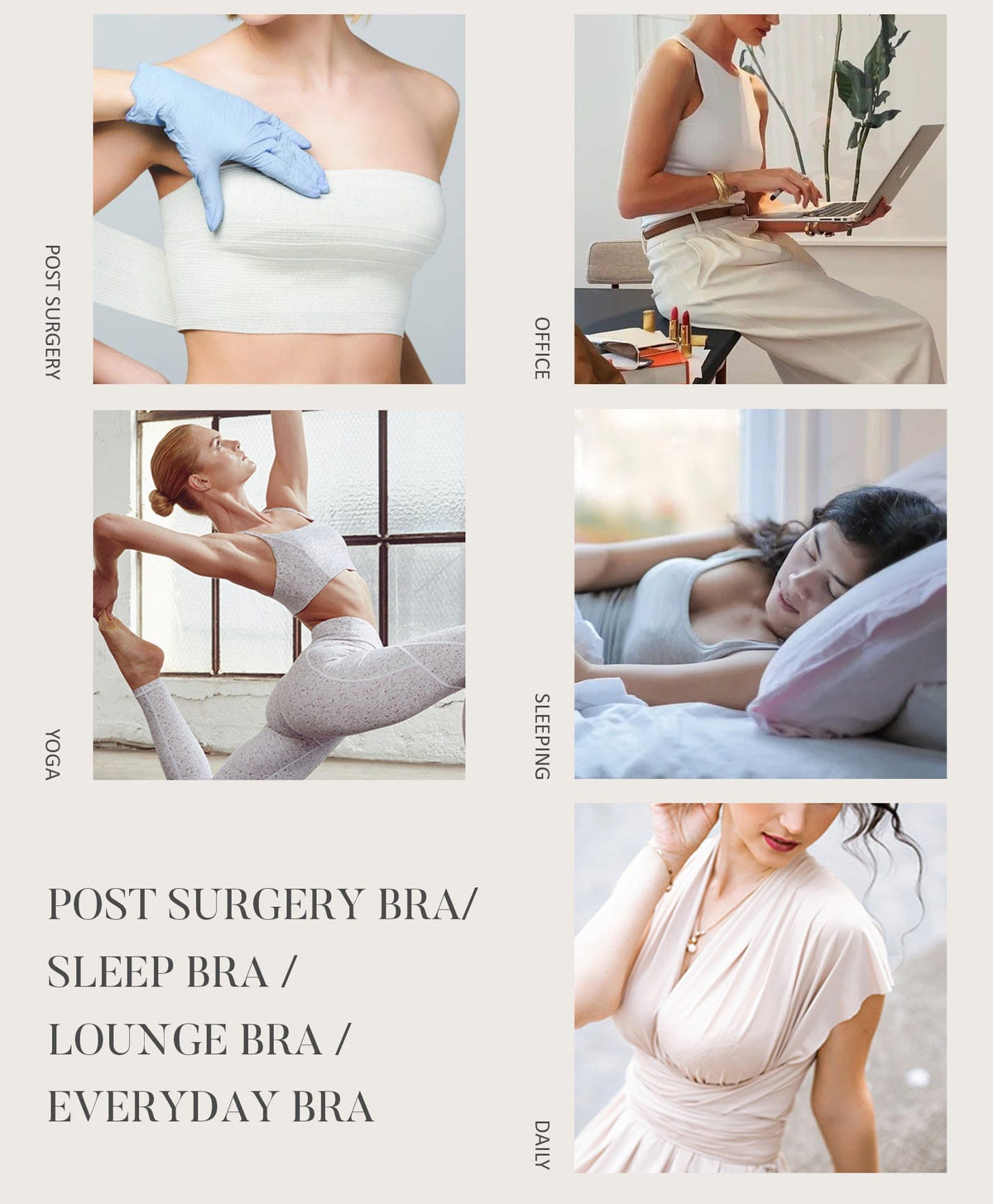 Post-Surgery Triple-Hook Front Closure Bra 7