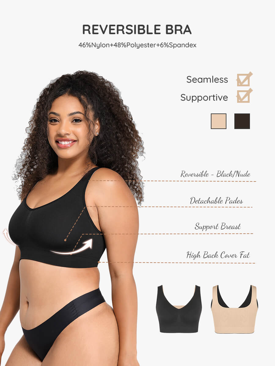 Reversible Wireless Comfort Shaper Bra 9