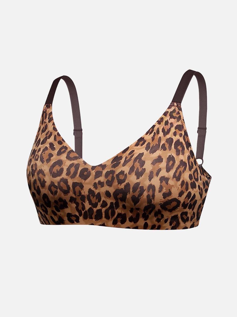 Seamless V-Neck Underarm-Smoothing Bralette 16