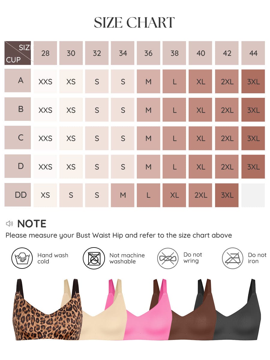 Seamless V-Neck Underarm-Smoothing Bralette 21