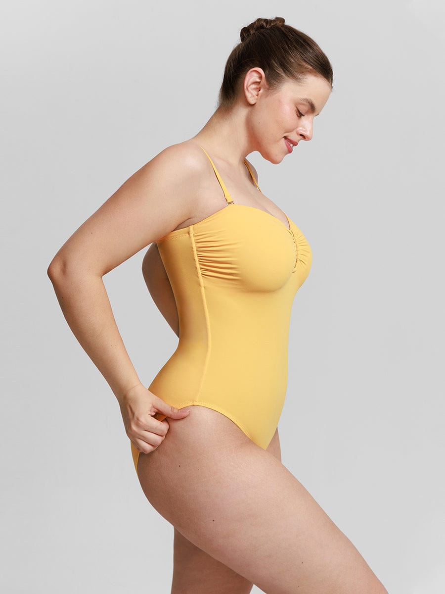 Strapless Tummy Control One-Piece Swimsuit 5