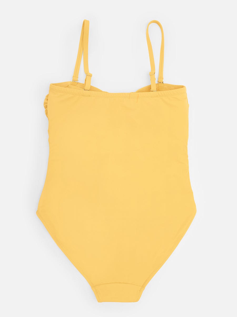 Strapless Tummy Control One-Piece Swimsuit 8