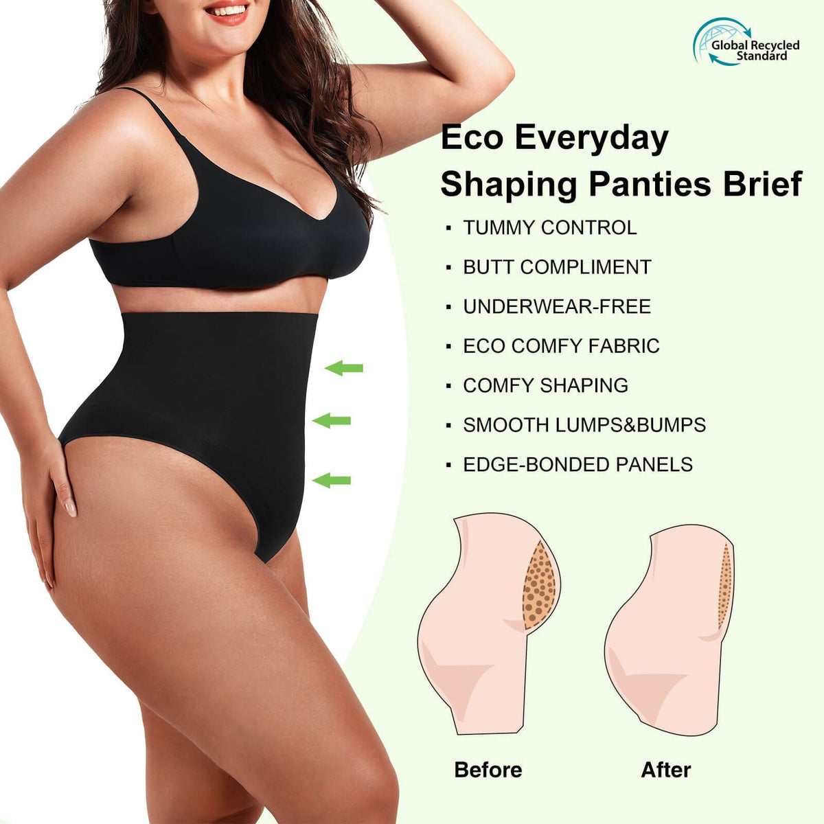 Eco-Friendly Instant Smooth Low-Rise Briefs 3