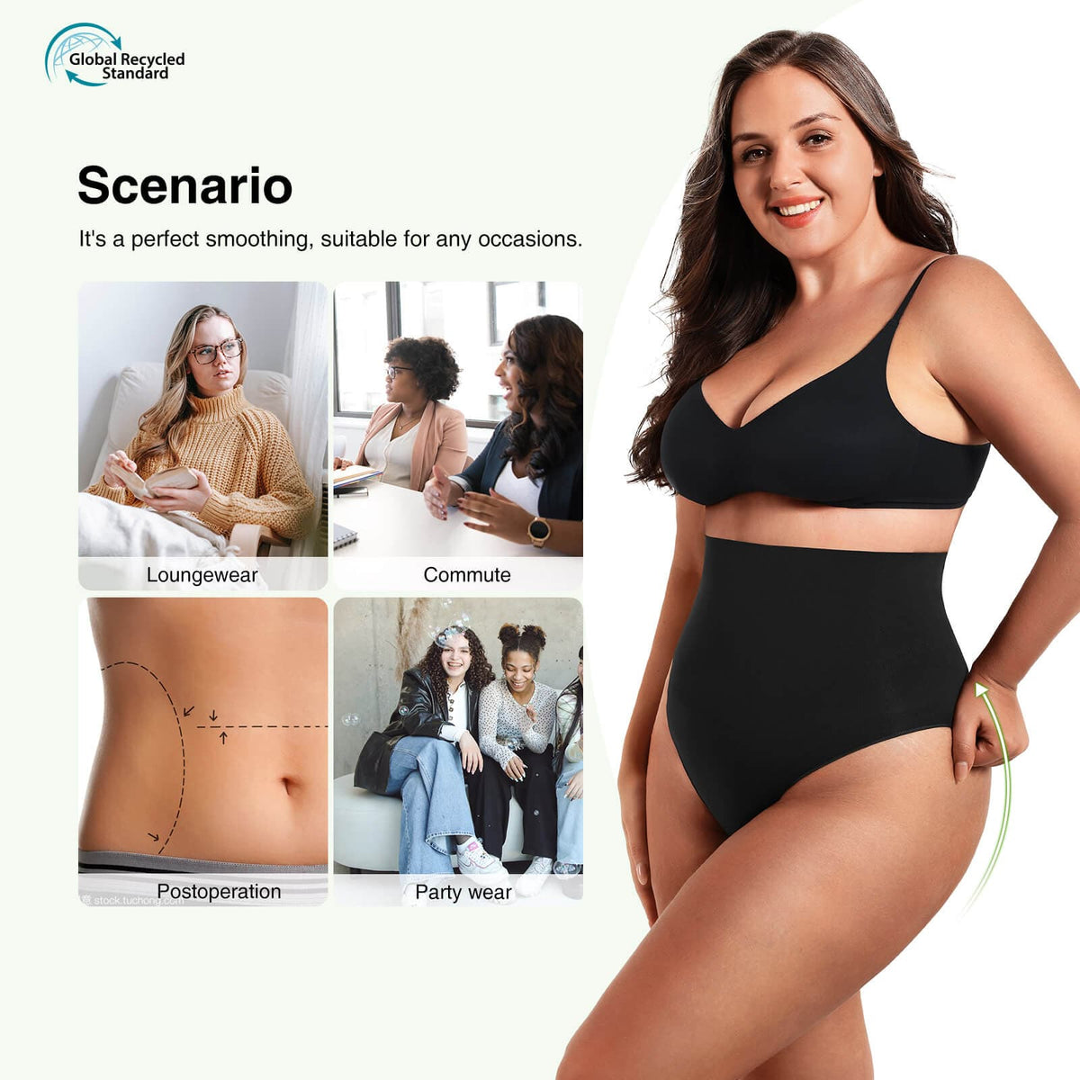 Eco-Friendly Instant Smooth Low-Rise Briefs 6