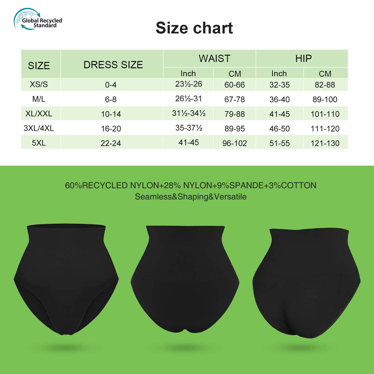 Eco-Friendly Instant Smooth Low-Rise Briefs 7