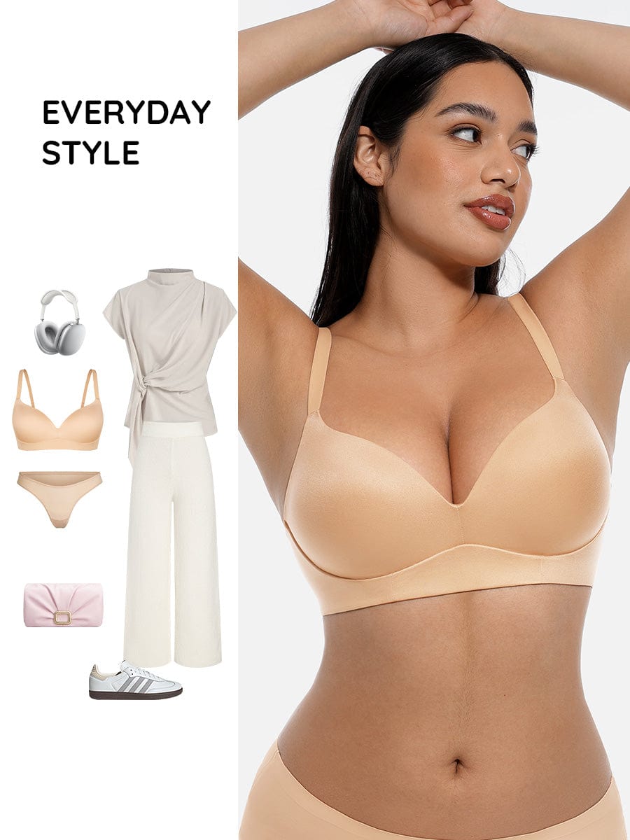 Wireless Push-Up Demi Bralette 4
