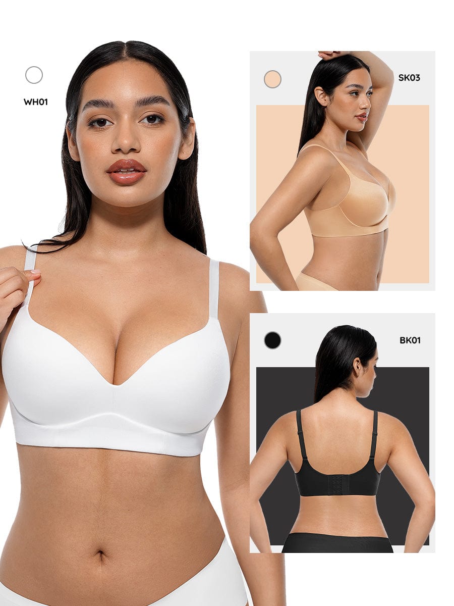 Wireless Push-Up Demi Bralette 3