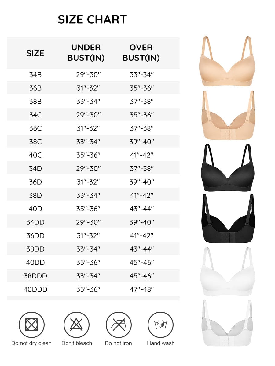 Wireless Push-Up Demi Bralette 5