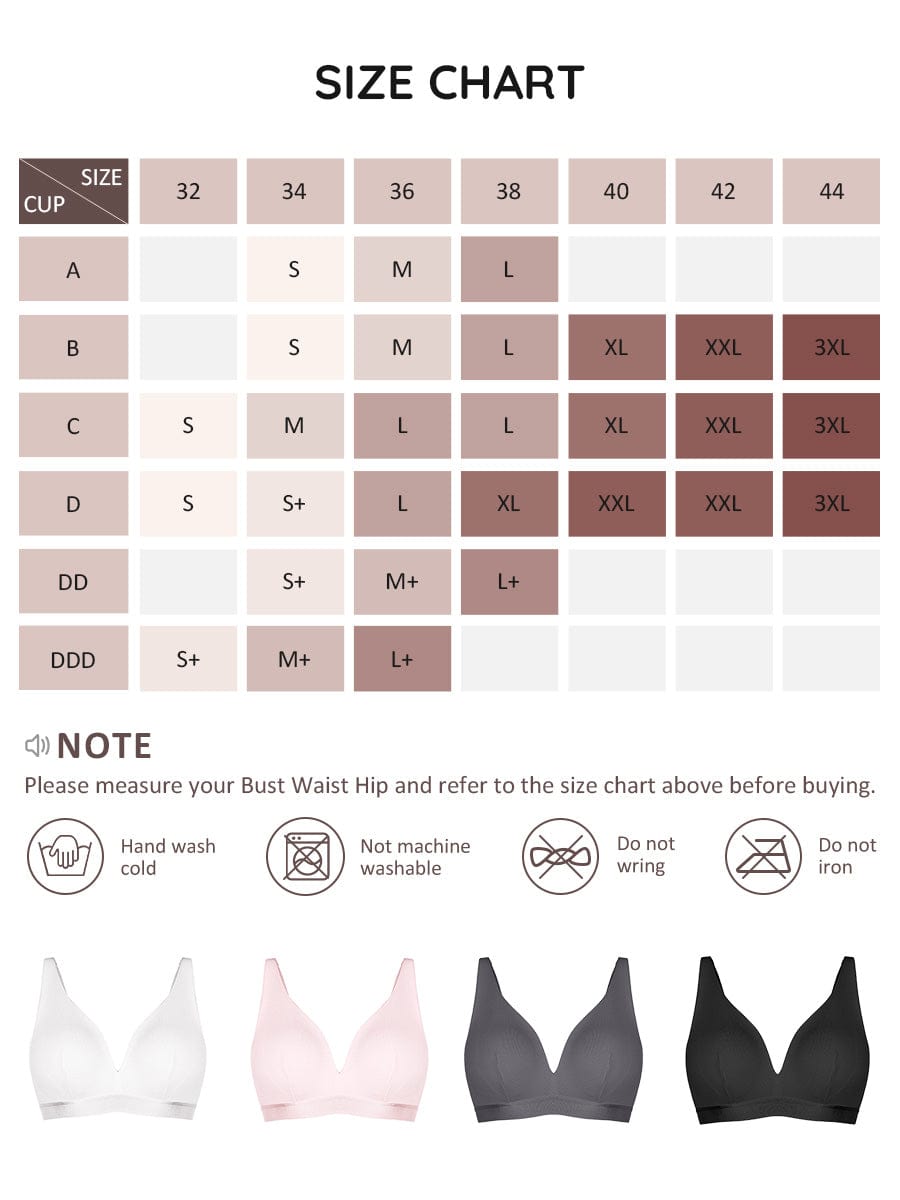 Deep V-Neck Ribbed Modal Bralette 5