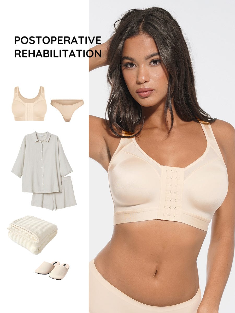 Full Coverage Wireless Post-Surgery Bra 4