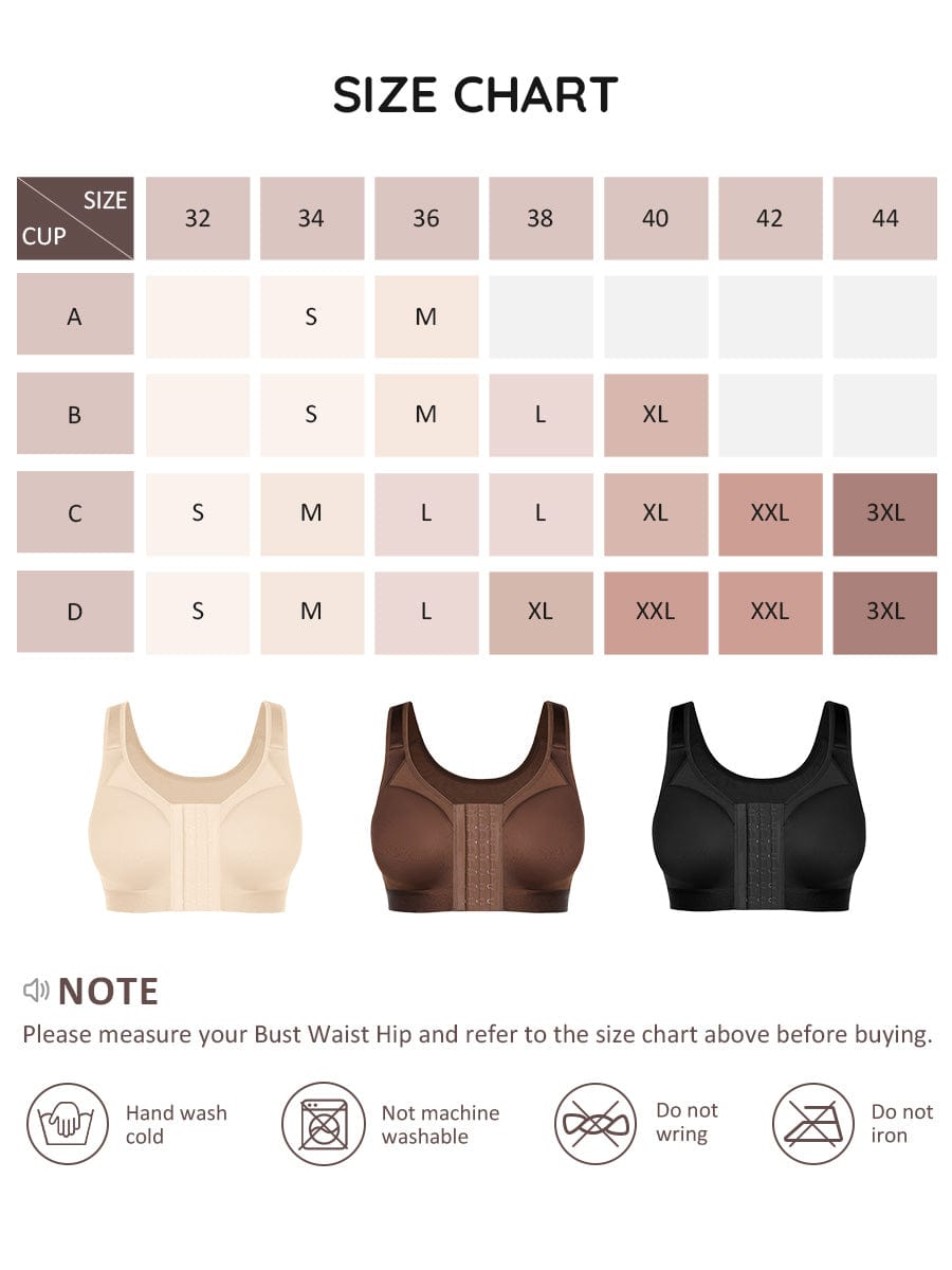 Full Coverage Wireless Post-Surgery Bra 5