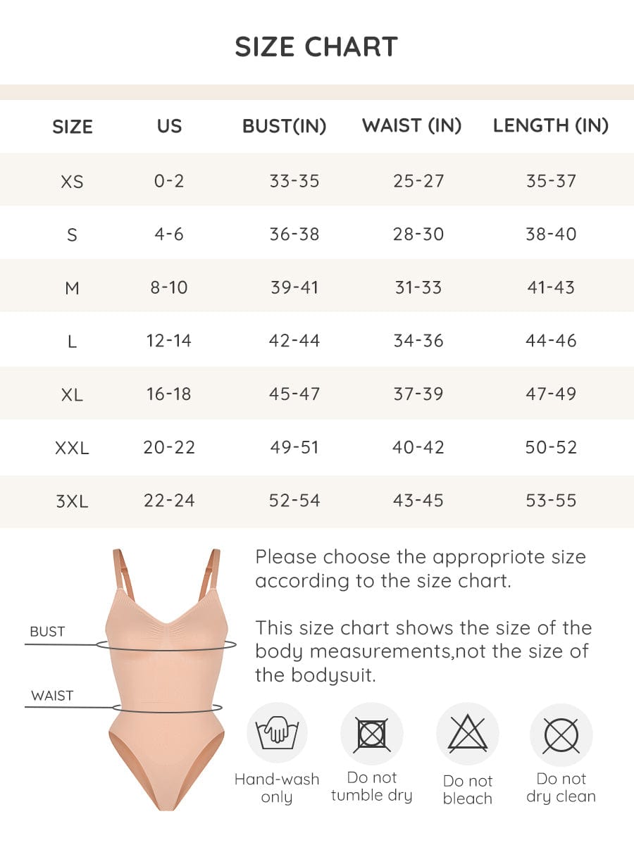 Seamless Chest Support Waist Control Bodysuit 10
