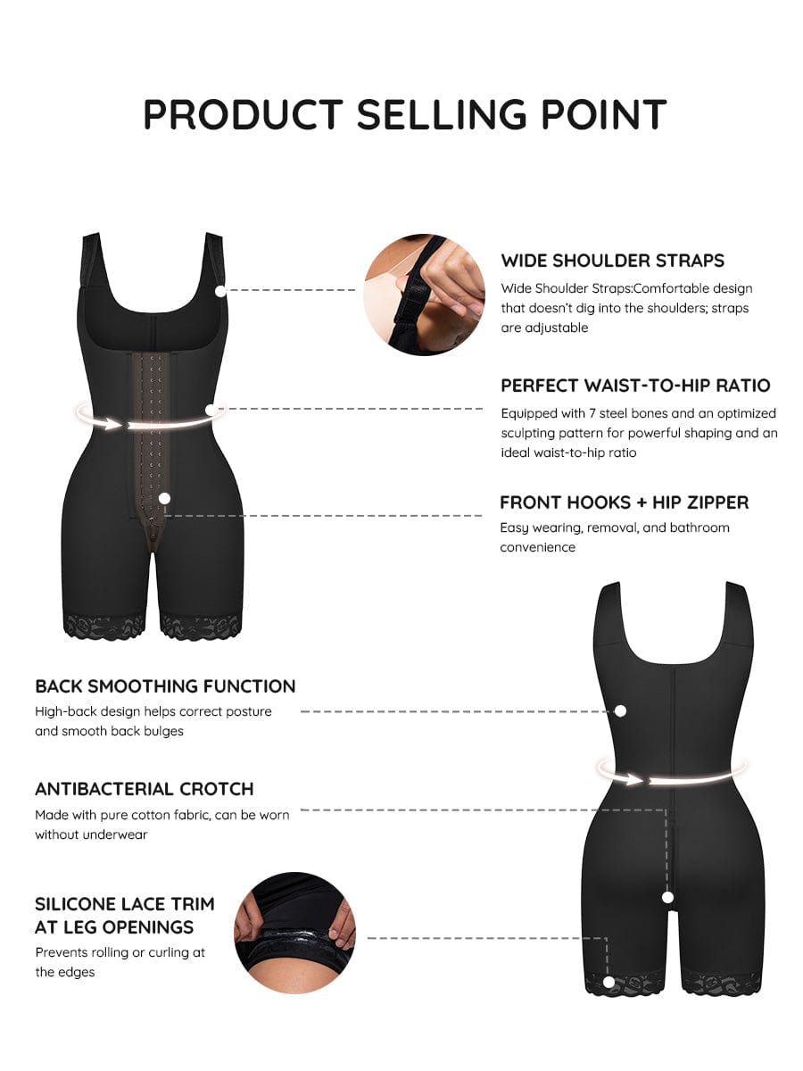 Post-Surgery 7 Steel Bone Body Shaper 3