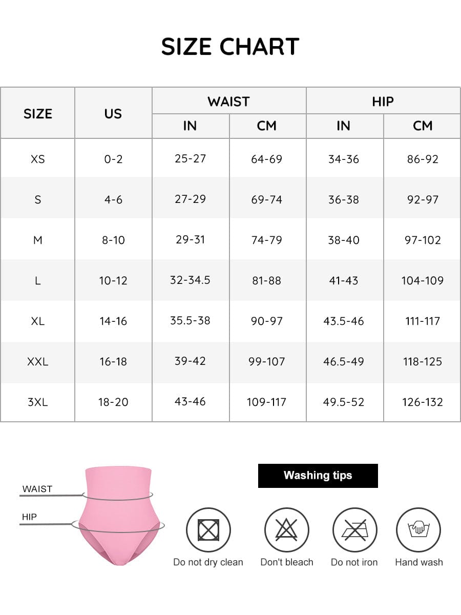 High-Waist Antibacterial Shaping Panties 13