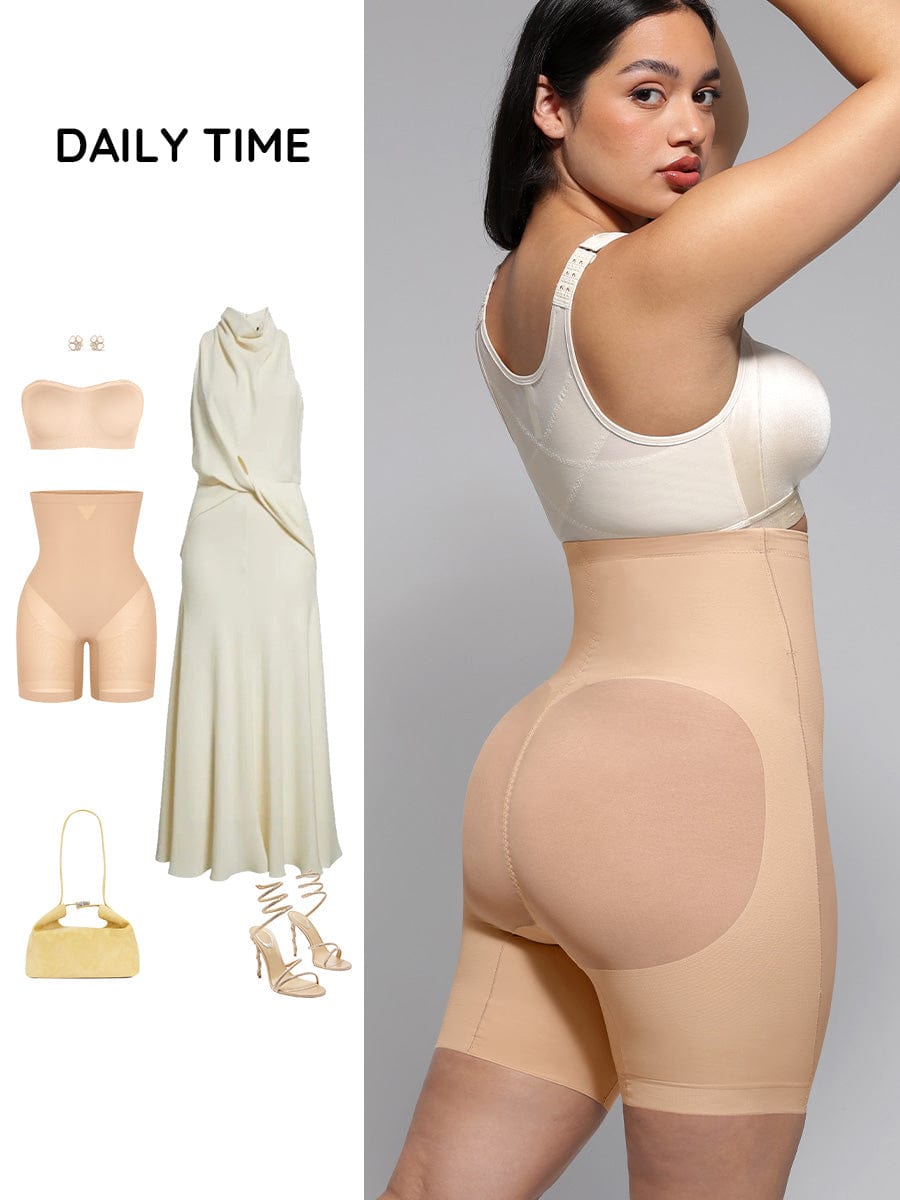 High-Waisted Butt-Lifting Shaper Shorts 5