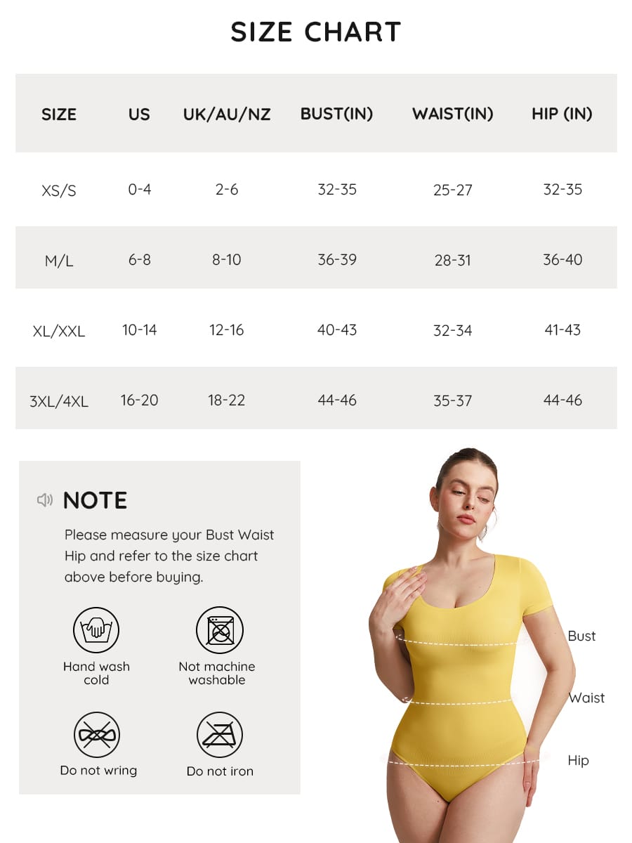 Seamless Tummy Control Bodysuit – Scoop Neck 36