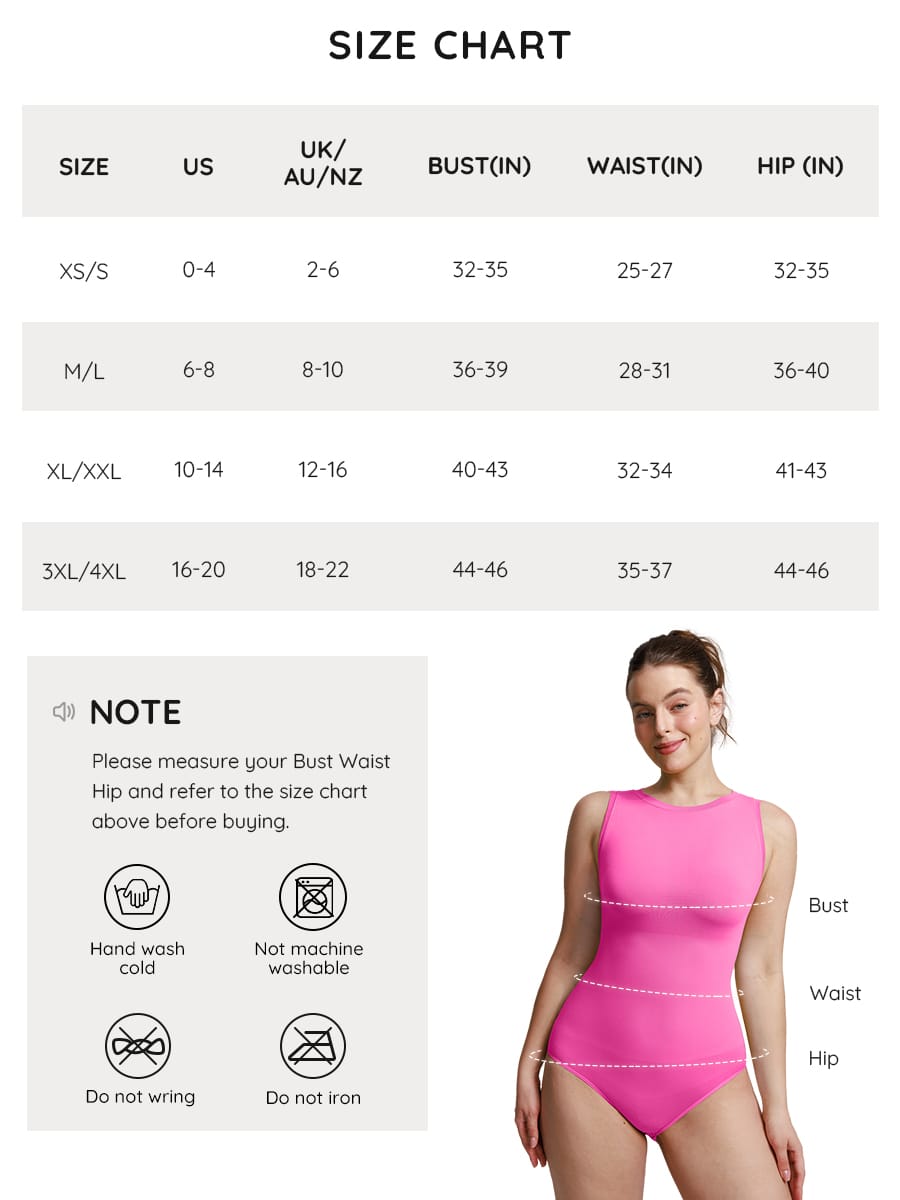 Seamless Tummy Control Bodysuit – Crew Neck 36
