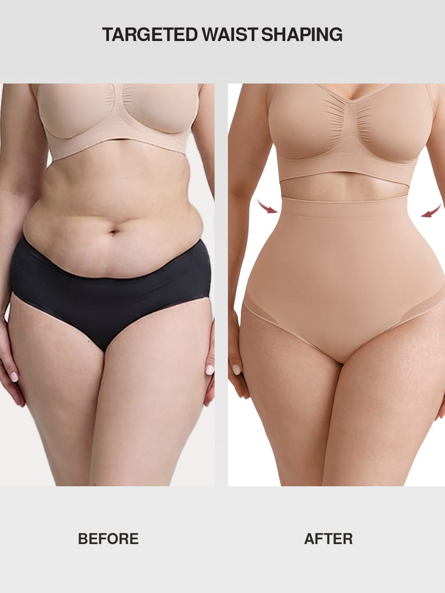 High-Waist Seamless Tummy Control Thong 13