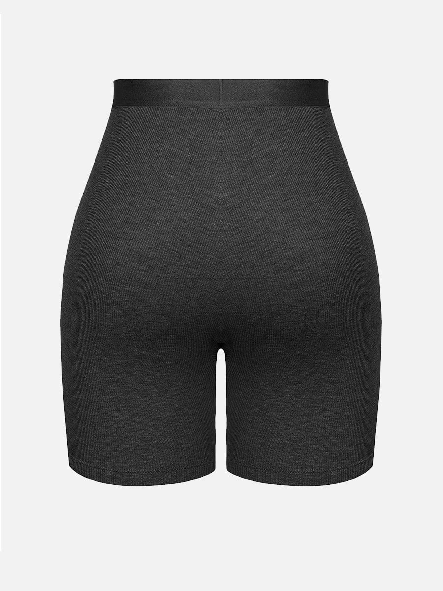 Ribbed Fitted Boxer Shorts 10